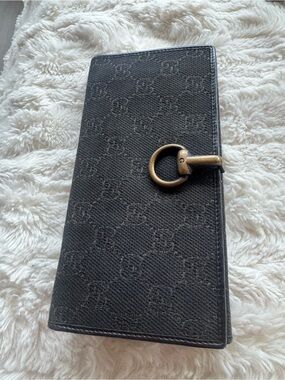 Gucci Vintage Continental Horsebit Wallet Tom Ford Era